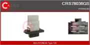 Widerstand, Innenraumgebläse 12 V CASCO CRS78036GS