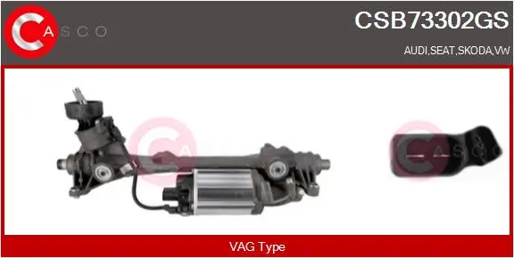Lenkgetriebe CASCO CSB73302GS