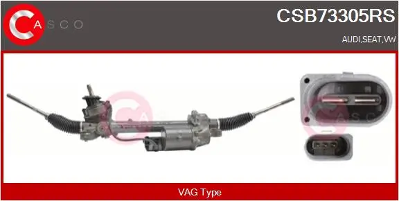 Lenkgetriebe 12 V CASCO CSB73305RS
