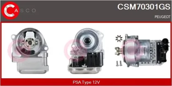 Elektromotor, Lenkgetriebe 12 V CASCO CSM70301GS Bild Elektromotor, Lenkgetriebe 12 V CASCO CSM70301GS