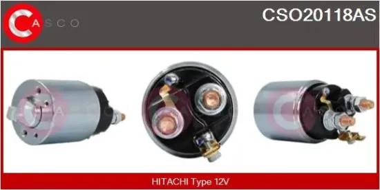 Magnetschalter, Starter 12 V CASCO CSO20118AS Bild Magnetschalter, Starter 12 V CASCO CSO20118AS