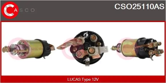 Magnetschalter, Starter 12 V CASCO CSO25110AS