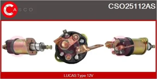 Magnetschalter, Starter 12 V CASCO CSO25112AS Bild Magnetschalter, Starter 12 V CASCO CSO25112AS