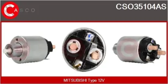 Magnetschalter, Starter 12 V CASCO CSO35104AS Bild Magnetschalter, Starter 12 V CASCO CSO35104AS