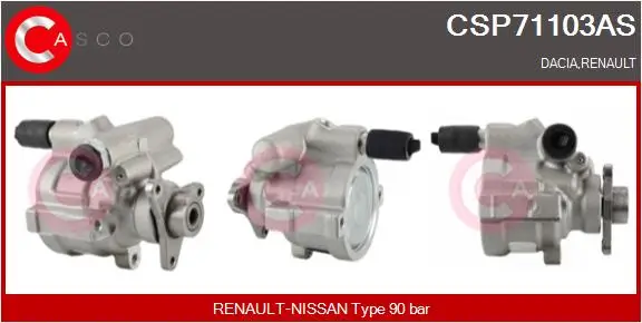 Hydraulikpumpe, Lenkung CASCO CSP71103AS