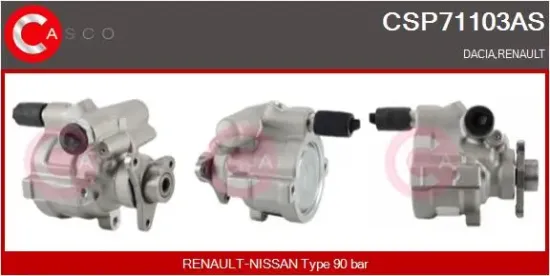 Hydraulikpumpe, Lenkung CASCO CSP71103AS Bild Hydraulikpumpe, Lenkung CASCO CSP71103AS
