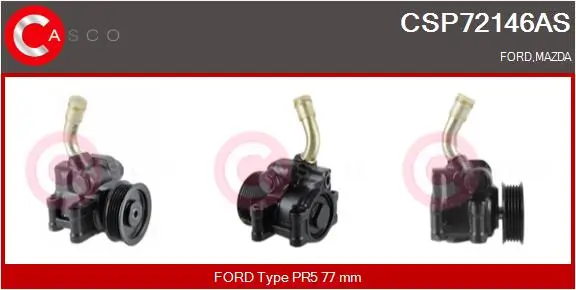 Hydraulikpumpe, Lenkung CASCO CSP72146AS