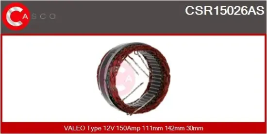 Stator, Generator 12 V CASCO CSR15026AS Bild Stator, Generator 12 V CASCO CSR15026AS