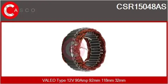 Stator, Generator 12 V CASCO CSR15048AS