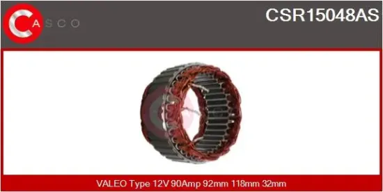 Stator, Generator 12 V CASCO CSR15048AS Bild Stator, Generator 12 V CASCO CSR15048AS