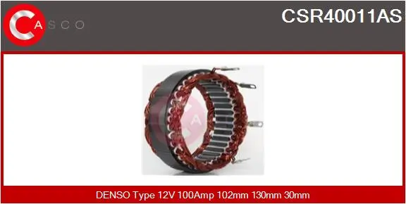 Stator, Generator 12 V CASCO CSR40011AS