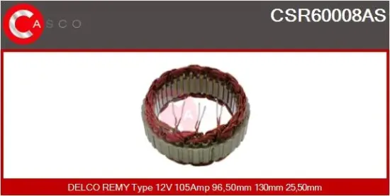 Stator, Generator 12 V CASCO CSR60008AS Bild Stator, Generator 12 V CASCO CSR60008AS