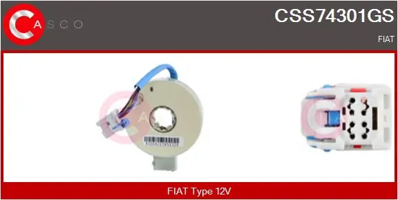 Lenkwinkelsensor 12 V CASCO CSS74301GS