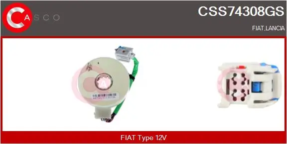 Lenkwinkelsensor 12 V CASCO CSS74308GS