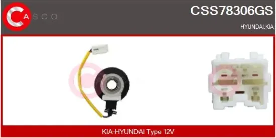 Lenkwinkelsensor 12 V CASCO CSS78306GS Bild Lenkwinkelsensor 12 V CASCO CSS78306GS