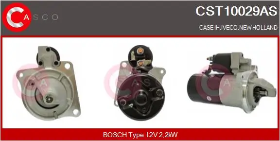 Starter 12 V 2,2 kW CASCO CST10029AS
