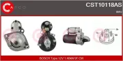 Starter 12 V 1,40 kW CASCO CST10118AS