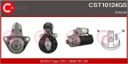 Starter 12 V 1,70 kW CASCO CST10124GS