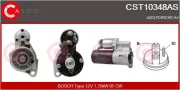 Starter 12 V 1,70 kW CASCO CST10348AS