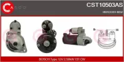 Starter 12 V 2,50 kW CASCO CST10503AS