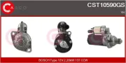 Starter 12 V 2,20 kW CASCO CST10590GS