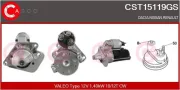 Starter 12 V 1,40 kW CASCO CST15119GS