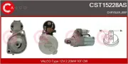 Starter 12 V 2,20 kW CASCO CST15228AS