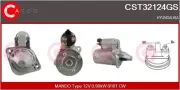 Starter 12 V 0,90 kW CASCO CST32124GS