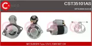Starter 12 V 0,70 kW CASCO CST35101AS