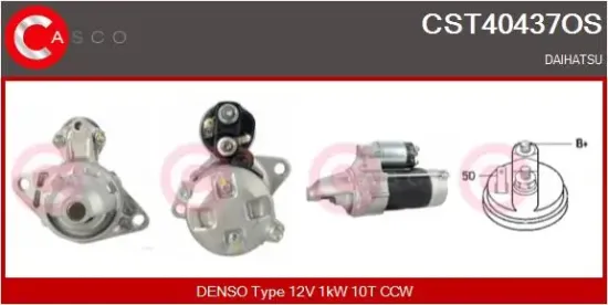 Starter 12 V 1 kW CASCO CST40437OS Bild Starter 12 V 1 kW CASCO CST40437OS