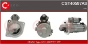 Starter 12 V 1,90 kW CASCO CST40597AS