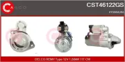 Starter 12 V 1,80 kW CASCO CST46122GS