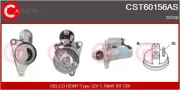 Starter 12 V 1,70 kW CASCO CST60156AS