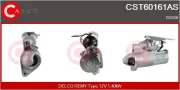 Starter 12 V 1,40 kW CASCO CST60161AS