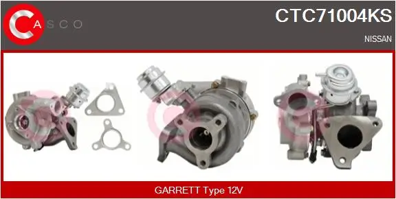 Lader, Aufladung 12 V CASCO CTC71004KS