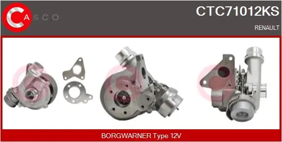 Lader, Aufladung 12 V CASCO CTC71012KS