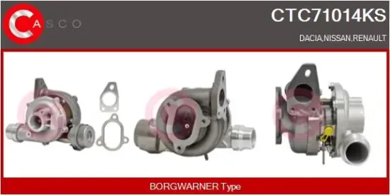 Lader, Aufladung CASCO CTC71014KS Bild Lader, Aufladung CASCO CTC71014KS