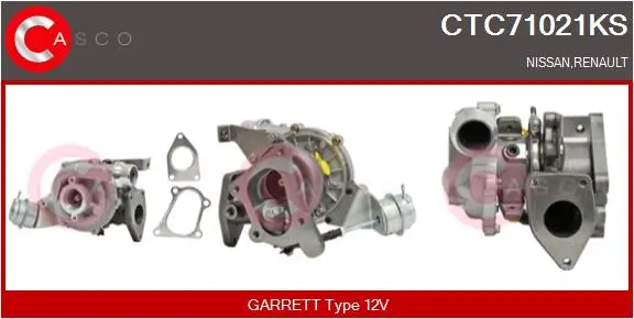 Lader, Aufladung 12 V CASCO CTC71021KS