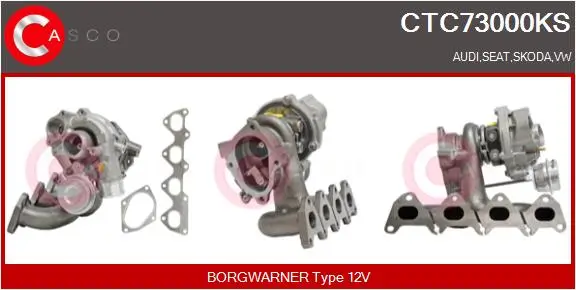 Lader, Aufladung 12 V CASCO CTC73000KS