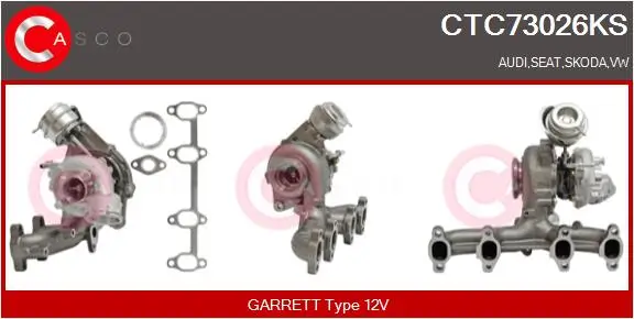 Lader, Aufladung 12 V CASCO CTC73026KS