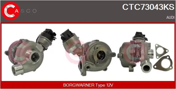 Lader, Aufladung 12 V CASCO CTC73043KS