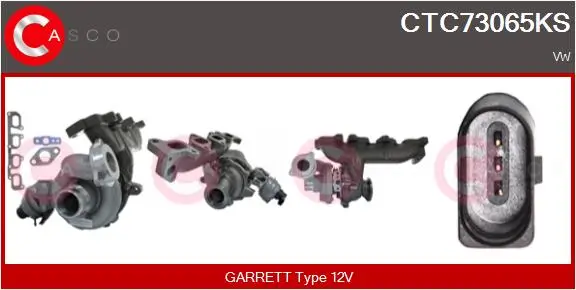 Lader, Aufladung 12 V CASCO CTC73065KS