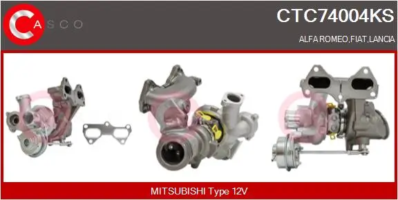 Lader, Aufladung 12 V CASCO CTC74004KS