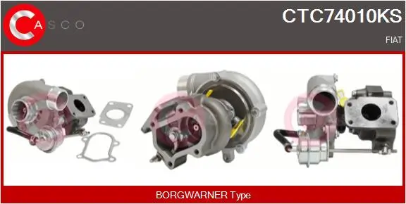 Lader, Aufladung CASCO CTC74010KS