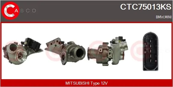 Lader, Aufladung 12 V CASCO CTC75013KS