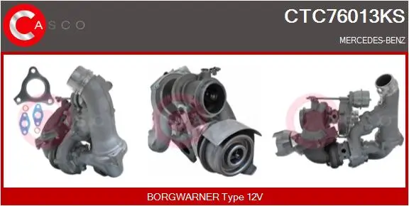 Lader, Aufladung 12 V CASCO CTC76013KS