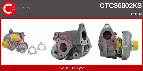 Lader, Aufladung CASCO CTC86002KS