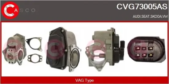 AGR-Ventil CASCO CVG73005AS Bild AGR-Ventil CASCO CVG73005AS