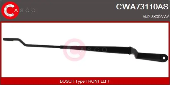 Wischarm, Scheibenreinigung vorne CASCO CWA73110AS