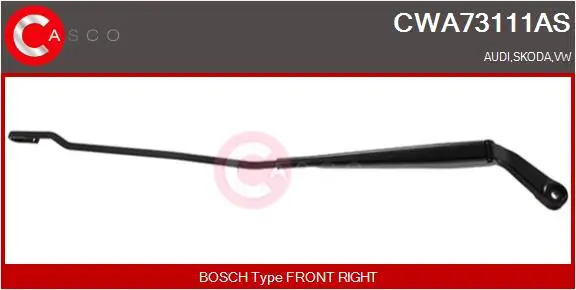 Wischarm, Scheibenreinigung vorne CASCO CWA73111AS